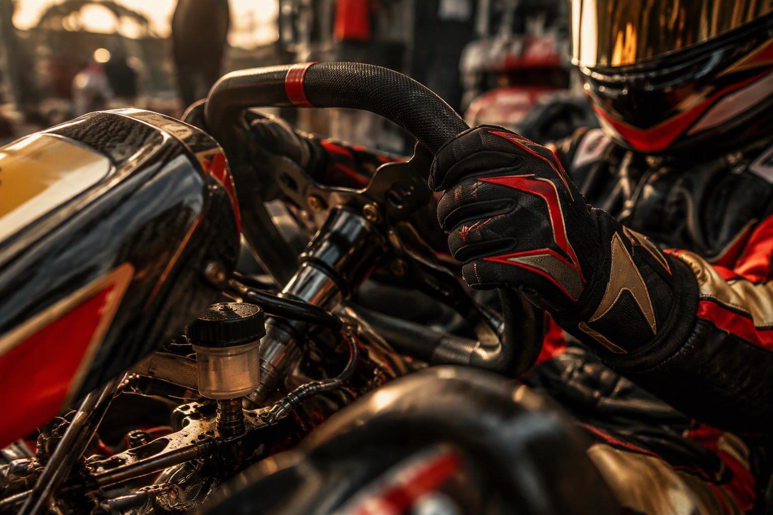 Gokart på kartbane